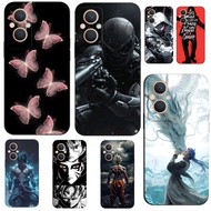 Case For OPPO A96 5G Case Phone Cover Protective Soft Silicone Black Tpu Shatterproof phone cases 5