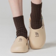 moz瑞典 駝鹿 巧巴達  eva 2way 穆勒涼拖鞋(奶茶)