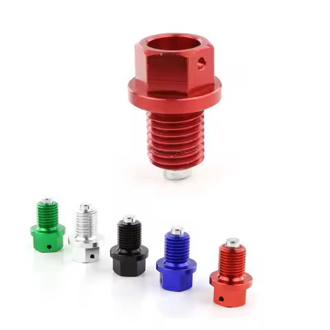 M12x1.5 Magnetic Oil Sump Washer Drain Plug For Yamaha YZ125 YZ250 MT-25 MT-03 YZFR25 R3 WR250R WR25