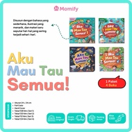Momify - Package I Want to Know All vol 1, vol 2, vol 3, vol 4 ziyad books HARD COVER