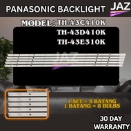 TH-43C410K / TH-43D410K / TH-43E410K PANASONIC 43 INCH LED TV BACKLIGHT (LAMPU TV) 43" LG LED BACKLI
