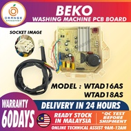 WTAD16AS WTAD18AS BEKO WASHING MACHINE PCB BOARD / CONTROL BOARD