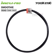 Road Bike Tire Wire Edge INNOVA Smoothie 700x25 IA2886 120PSI 700x25 Black