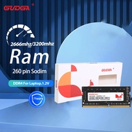 GUDGA Ram Ddr4โน๊ตบุ๊ค Ram หน่วยความจำ4กิกะไบต์8กิกะไบต์16กิกะไบต์32กิกะไบต์3200เมกะเฮิร์ตซ์2666เมกะเฮิร์ตซ์ Sodim 1.2โวลต์สำหรับแล็ปท็อปอุปกรณ์คอมพิวเตอร์