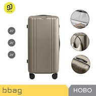 NinetyGo Travel Bag 20/26/28 Inches Hobo Luggage PC 1 Soundproof Wheels Waterproof Zipper Trunk Styl