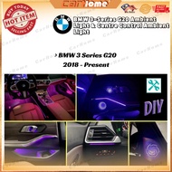 BMW New 3 Series G20 G28 2019-2021 Led Ambient Light Speaker Cover Ambient Light Centre Console / Co