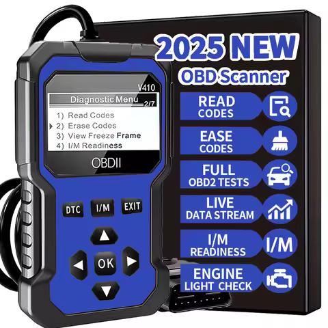 V410 Car Obd2 Scanner Diagnostic Tool Code Reader Engine Fault Code Reader Scanner Can Diagnose All 