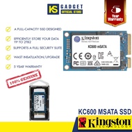 [READY STOCK]KINGSTON KC600 MSATA SOLID STATE DRIVE ( 250GB / 512GB / 1024G )