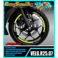 R25 Rim STICKER CUTTING STICKER Rim CUTTING Variation R25 Tire Trim/VELG 07