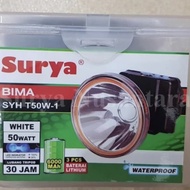 SENTER KEPALA SURYA BIMA 50 WATT CAHAYA PUTIH ATAU CAHAYA KUNING -Bravata Store