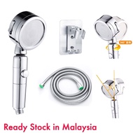 Detachable Setting Shower Head Handheld High Pressure 3 Mode One Button Stop Water Authenic