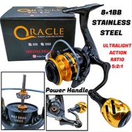 NEW REEL UL PEGASUS ORACLE POWER HANDLE 8+1BB TYPE