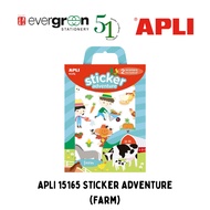 [SG] APLI 15165 Sticker Adventure Farm [Evergreen Stationery]