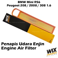 WIX BY MANN And HUMMEL Engine Air Filter WA9596 For BMW Mini R56 , Peugeot 208 / 2008 / 308 1.6