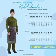 Baju Melayu Jakel Nabil Ahmad Slim Fit (Santana) Part 1