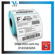 Thermal Sticker A6 Paper Roll Fold Stack Airway Bill Sticker Thermal Label AWB Consignment Note Shipping Paper