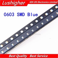 100pcs Blue 0603 SMD LED Blue Colour Diodes Light