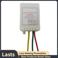 1-480Min Timer Adjustable Disconnect Delay Controller AC 110V 220V Power-on Delay OFF Relay Switch 7