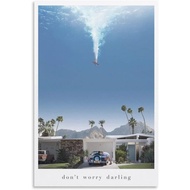 SSSR Don't Worry Darling Poster 2022 Movie Poster Canvas Posters Wall Aesthetic Modern Family Room D