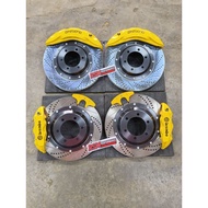 akebono 9n caliper brake kit set front & rear Toyota hilux vigo vnt revo rocco rouge GR 4x4 410mm 38