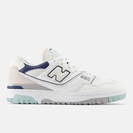 New Balance Men Women Retro Shoes Classic NB 550 Casual D Last Leather Neat Simple White Gray Blue