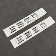 3d Self-adhesive Letters For Car Stickers Mercedes E200 E220 E260 E320 E350 W212 W213 CDI 4matic Emb