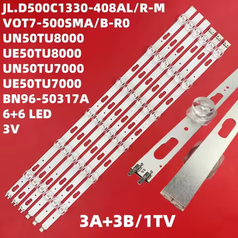 LED Backlight Strip For UA50TU8000 UN50AU7000G UE50TU7100 UN50TU8000 UN50TU7000 UE50TU8000 UE50TU700