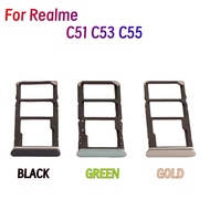 For Realme C51 C53 C55 SIM Card Tray Holder Replacment