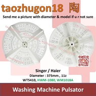 Singer Haier Washing Machine Pulsator Mesin Basuh Kipas WT5410 HWM-1080 Khind WM1018A Sharp