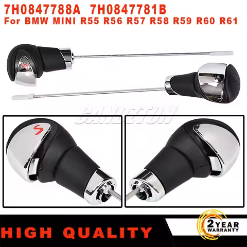 For BMW MINI R55 R56 R57 R58 R59 R60 R61 New Automatic Gearbox Shifter Lever Head Gear Shift Knob 25