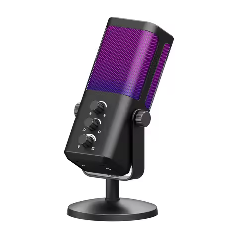 XTUGA M7 RGB Gaming Microphone Professional Dynamic Cardioid Condenser Studio Broadcast Voice Podcas