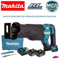 MAKITA DJR187RFE 18V Cordless Reciprocating Saw with 2pcs 3.0ah Battery & 1pc Charger