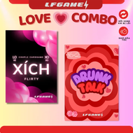 COMBO 2 Bộ Bài Tình Yêu drinking game XÍCH và DRUNK TALK COUPLE Card Game Gắn Kết Thấu Hiểu Cặp Đôi