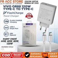 VIVO 120W ORIGINAL CHARGER VIVO FLASH CHARGE 120W 80W/ 66W/ 44W CHARGER TYPE C TO TYPE C VIVO FASH C