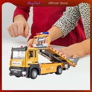 MagiDeal 1/32 Tow Truck Toy Miniature Friction Powered Push Go Toy Holiday Gift Tow Truck