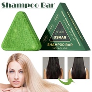 120g Usman Grass & Platycladus Shampoo Soap Natural Growth Bar Shampoo Hair Strengthen Herbal E7q0