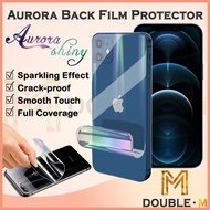14 Pro Max 14 Plus 13 Pro Max 12 Pro 11 Pro Max 12 Mini SE2020 X Xr Xs Max 8 7 6 6s Plus Ultra Thin Aurora Back Film Screen Protector Film Sticker