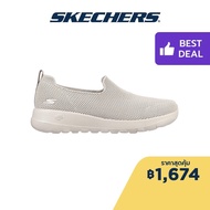 Skechers สเก็ตเชอร์ส รองเท้าผู้หญิง Women GOwalk Joy Walking Shoes - 124187-TPE Air-Cooled Goga Mat 5-Gen Technology, Machine Washable, Ortholite, Stretch Fit