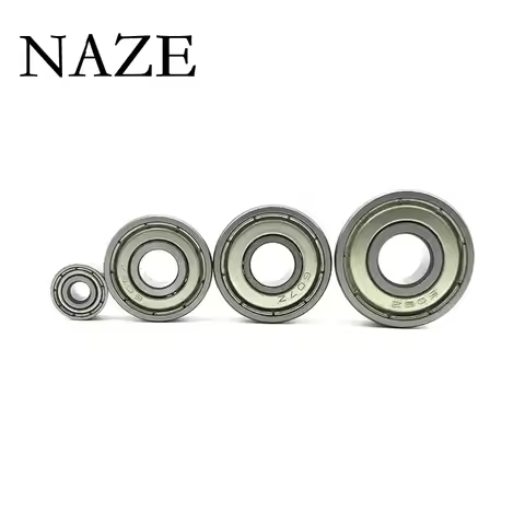 NAZE 10PCS Micro Deep Groove Ball Bearing 603ZZ 604ZZ 605ZZ 606ZZ 607ZZ 608ZZ 609ZZ