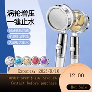 NEW 【Manufacturer】Small Waist Supercharged Shower Head Filter Pressure Set Household Bath Heater Shower Head XDGP