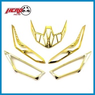 🅼 ➭ ➡ Honda Click 125/150 Garnish Set 3 in 1 Headlight Cover Signal Light Cover Tail Light Cover