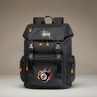 Little Giggles - Boys' Backpack School Bag Brand Street Wear Kalcer Stussy Waterproof, Light, Strong