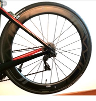 ชุดล้อเสือหมอบ คาร์บอน Irwin icw-58c ขอบงัด รองรับ tubeless สูง 58 กว้าง 26mm ดำด้าน ซี่แอโร่ Sapim