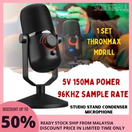 SCOON USB Studio Stand Condenser Microphone Thronmax Mdrill Zero Plus, 96/48 kHz with noise cancelli