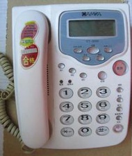 (不知好壞，當故障品便宜賣)Camka CT-3000來電顯示 無線子母機電話/只有母機