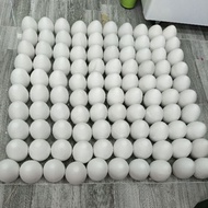 10 8cm plaster eggs used to decorate and draw Easter eggs