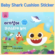 PinkFong] Baby Shark Cushion Sticker Book I Life Day gift party gift Christmas gift child toy