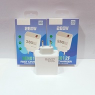 Batok Adapter For OPP RENO 12F Fast Charger 280W Universal Charger Head Support Fast Charging