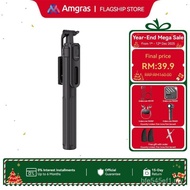Amgras Tripod S02 Portable Tripod for Mobile Phones with 360° Rotation and Adjustment 1750mm Bluetoo