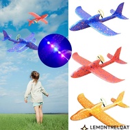 LEMONTRELQAT EVA Airplane Kid Gifts DIY Model Toy Throwing Roundabout Airplane Hand Throw Flight